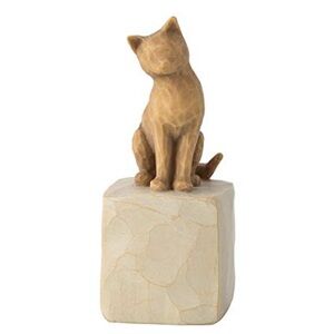 WILLOW TREE CAT FIGURINE - LIGHT